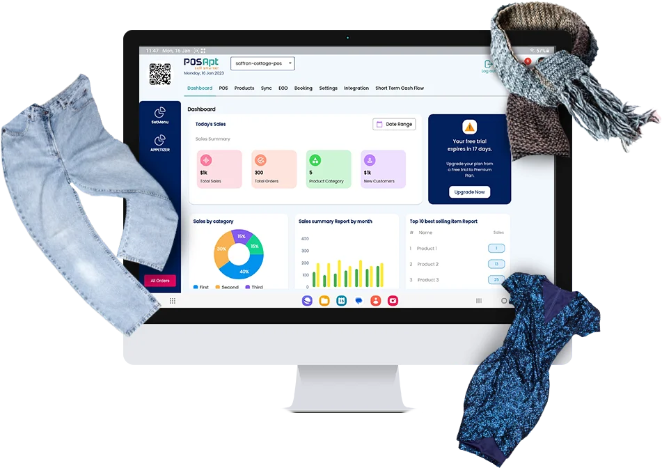 Clothing Store POS System Clothing Store POS System